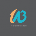 1WorldBlockchain logo