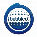Bubbled logo