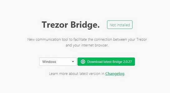 Trezor Bridge