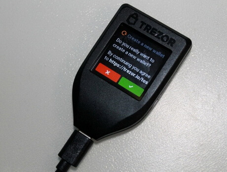 Create a new Trezor