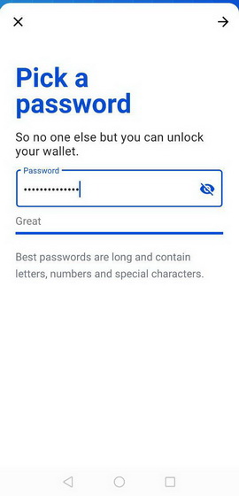 pick a password