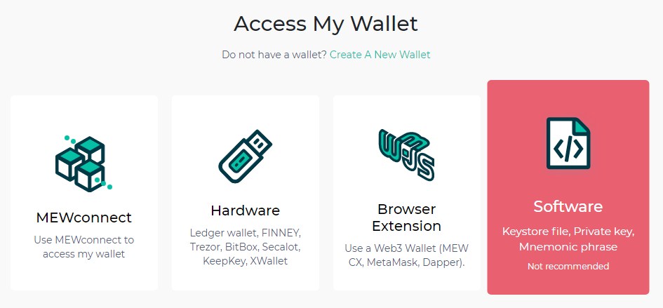 access my wallet