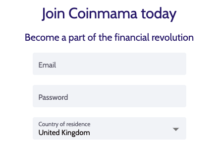 coinmama com login