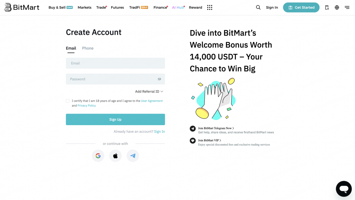 How to Create an Account