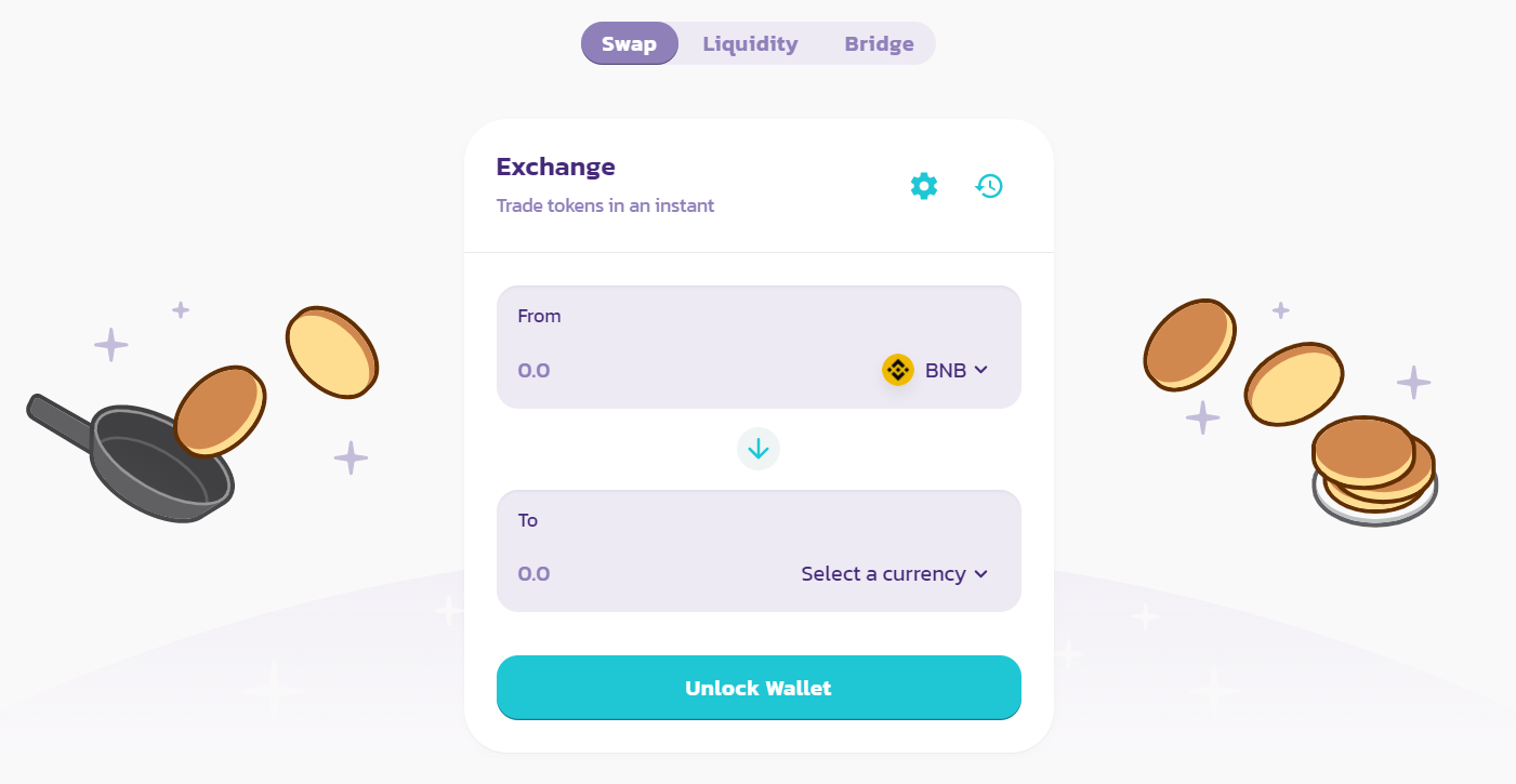 pancake swap coinbase