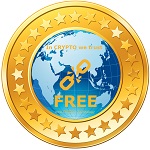 The Free Coin logo