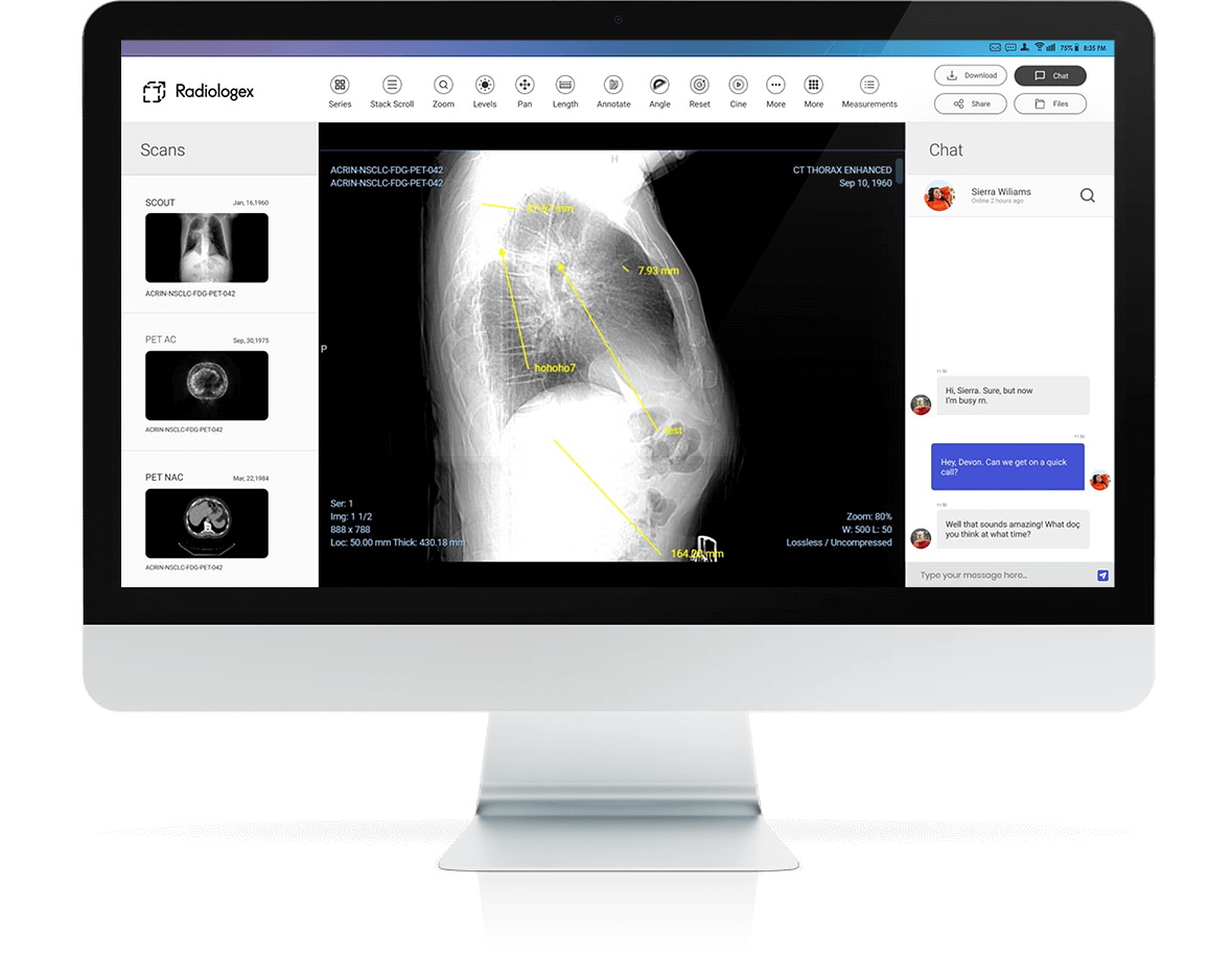 Radiologex platform