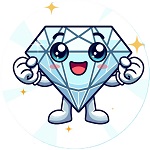 Diamond Hands (DH) logo