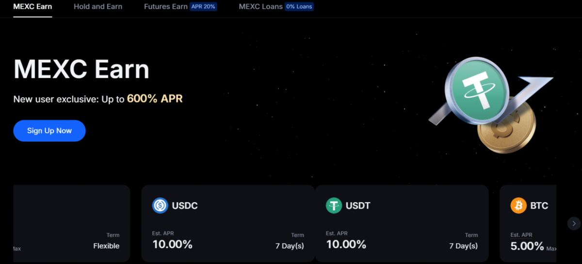 mexc earn