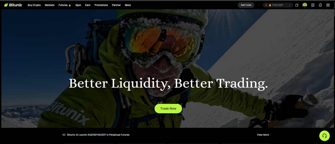 Bitunix overview